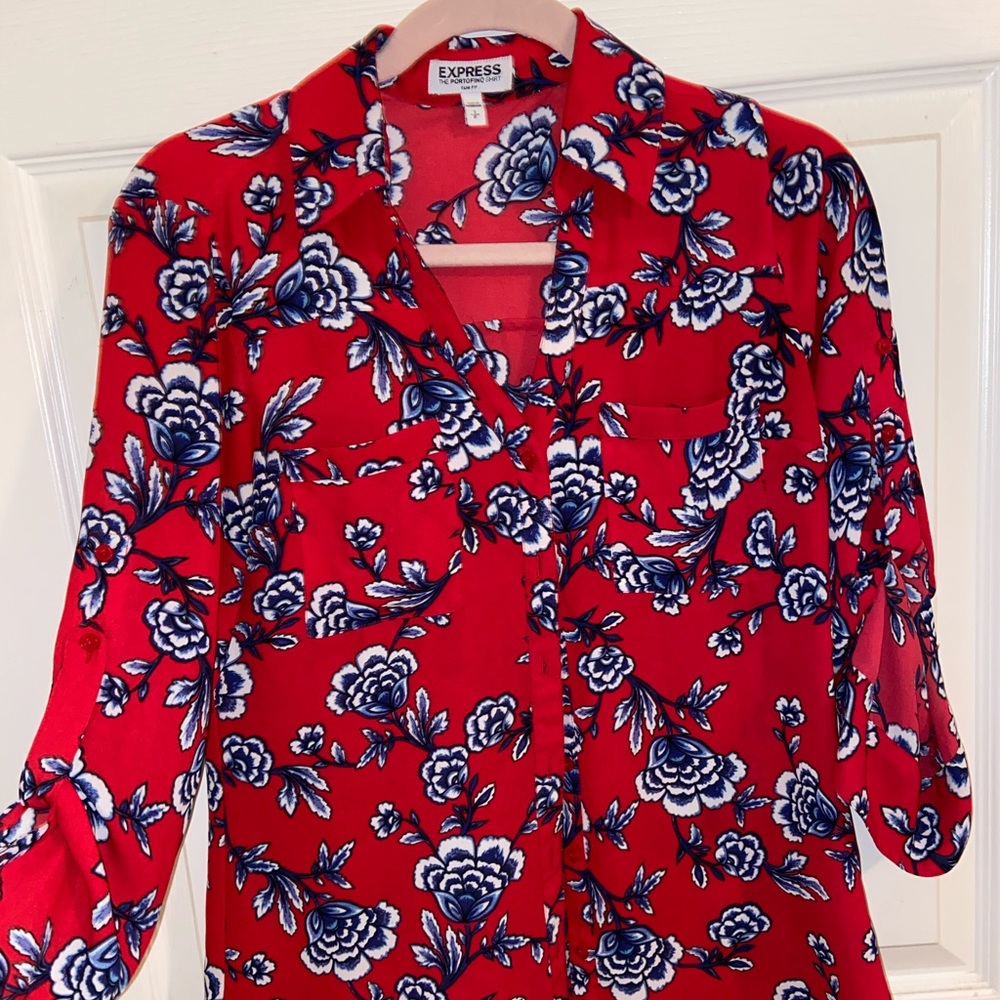 Express Portofino slim fit top